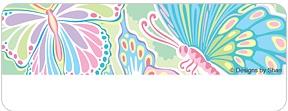 Designs by Shan™ Psychedelic Butterflies Address Labels