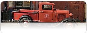 Vintage Trucks Address Labels