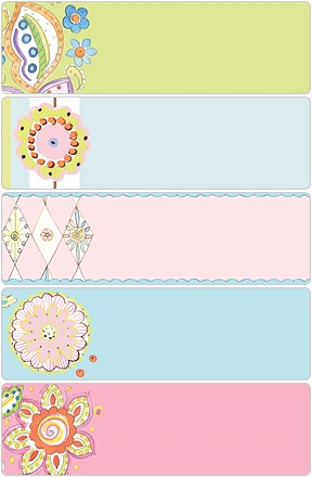 Pompon Address Labels