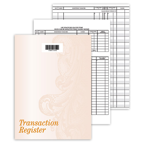 Compact Desk Transaction Register