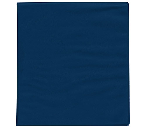 Vinyl Business Register Cover, Blue