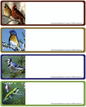 Hautman Songbirds Address Labels