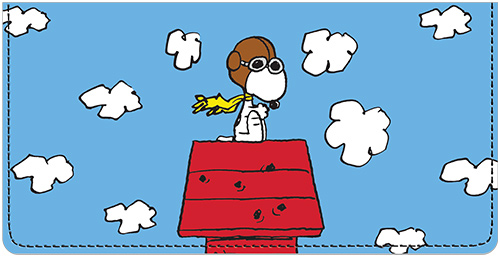 Snoopy Checkbook Cover