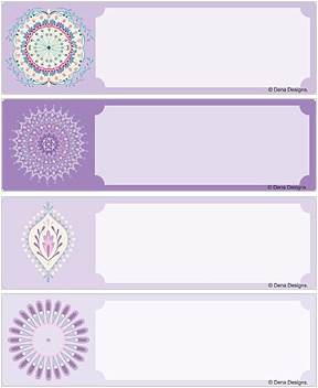 happi by Dena™ Positively Purple Address Labels