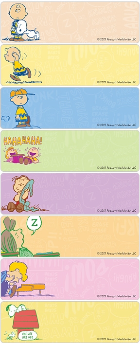 Charlie Brown Address Labels