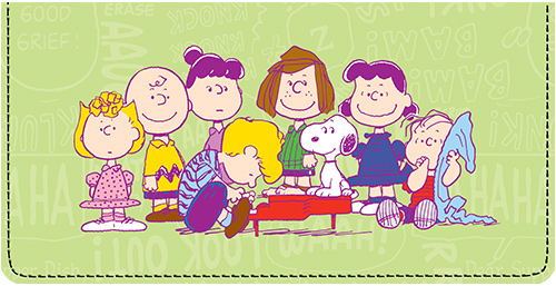 Charlie Brown & Friends Checkbook Cover