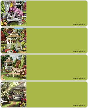 Garden Escapes Address Labels