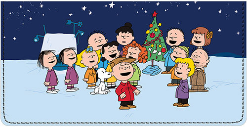 Charlie Brown Christmas Checkbook Cover