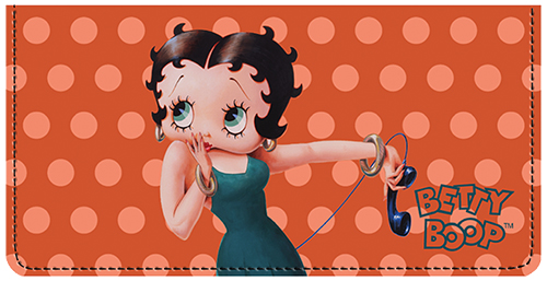 Betty Boop™ Vintage Pin Ups Checkbook Cover