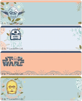 Star Wars™ Organic Blooms Address Labels