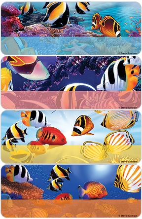 Steve Sundram Tropical Fish Address Labels