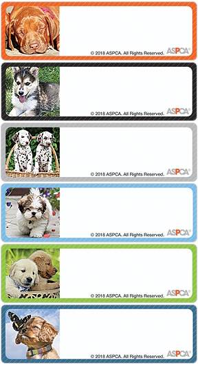 ASPCA® Puppies Address Labels