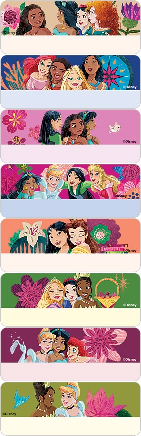 Disney Princess Friends Address Labels