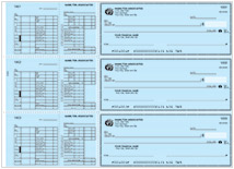 Blue Safety Hourly Payroll Checks