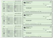 Green Safety Hourly/Salary Payroll Checks