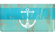 Beachy Stripes Checkbook Cover