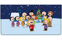 Charlie Brown Christmas Checkbook Cover