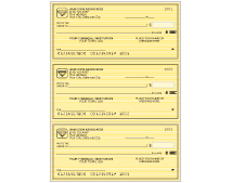 Yellow Safety Desk Register Checks