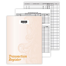 Compact Desk Transaction Register
